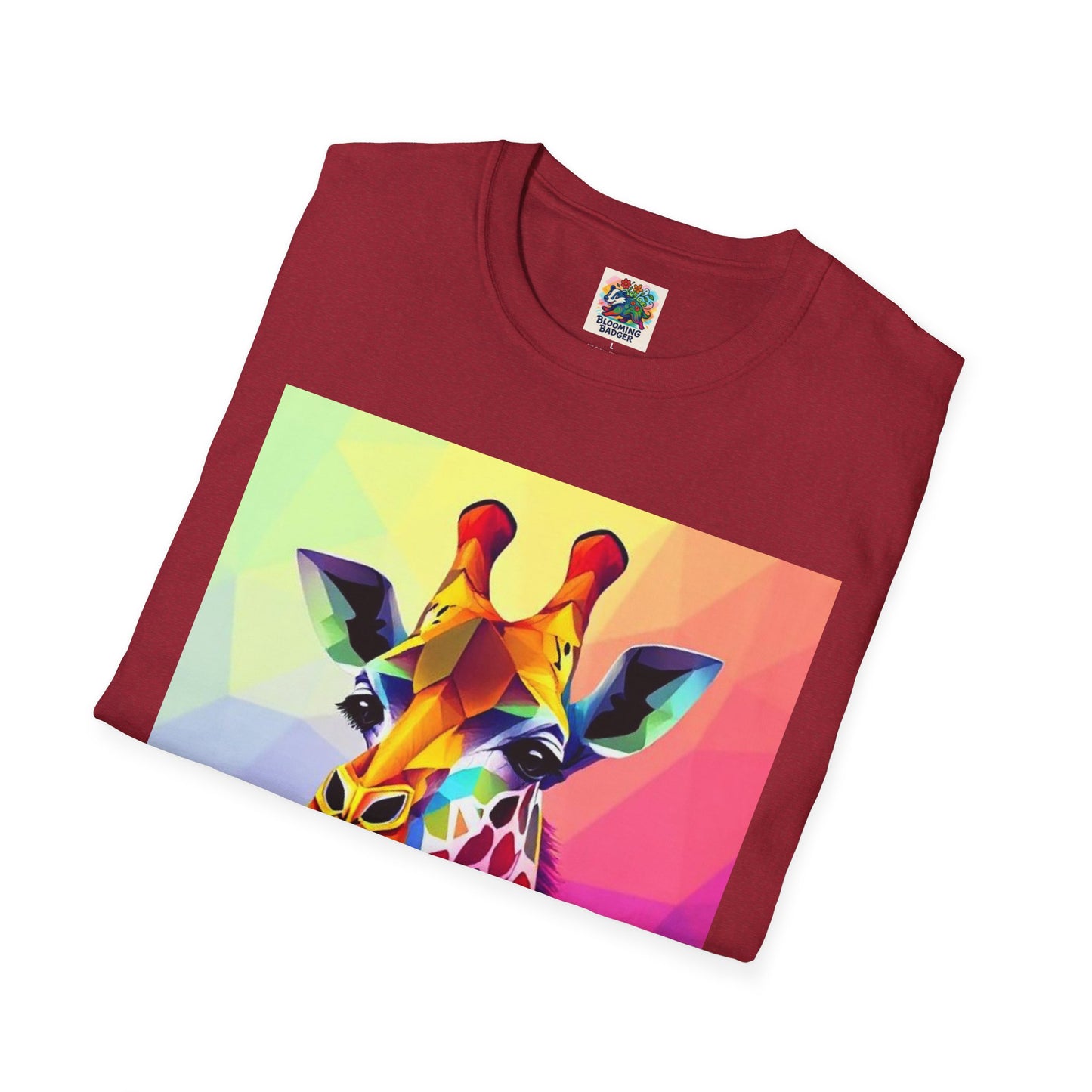 Colorful Giraffe T-Shirt