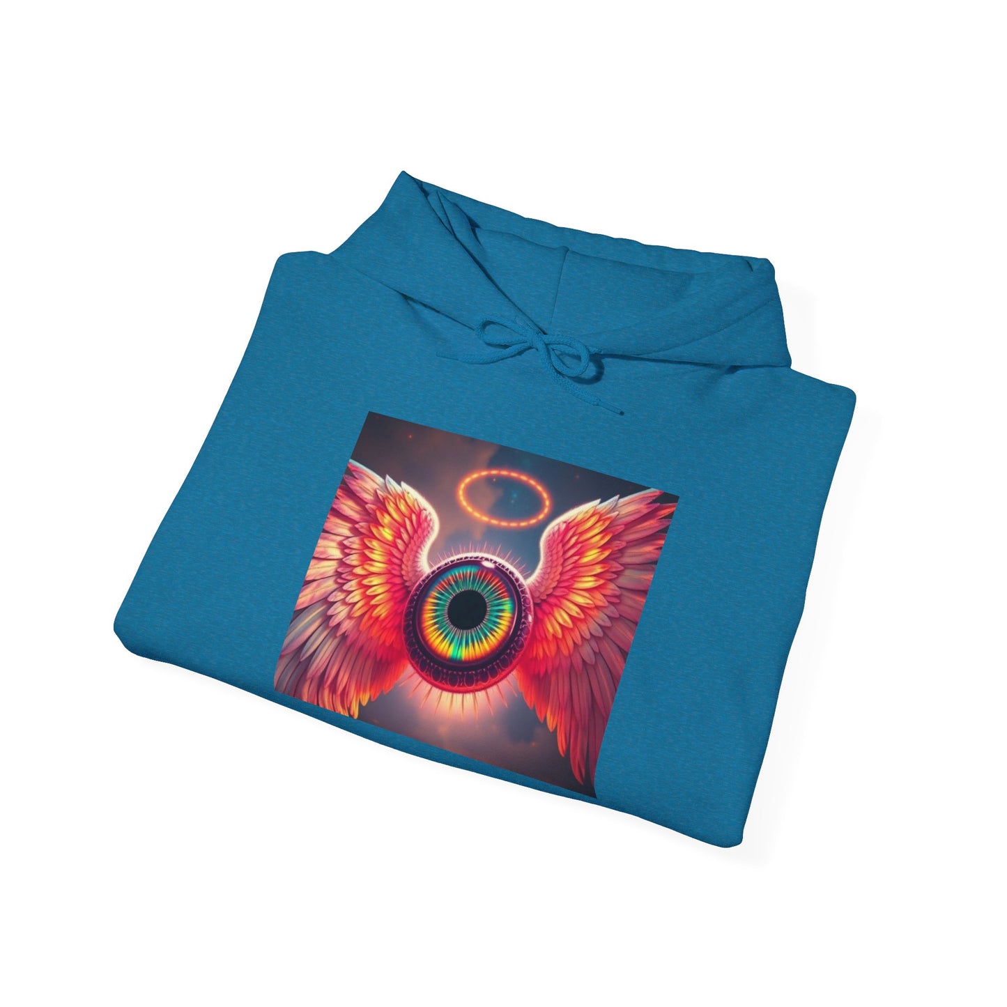 Hooded Sweatshirt - Angel Eye Design