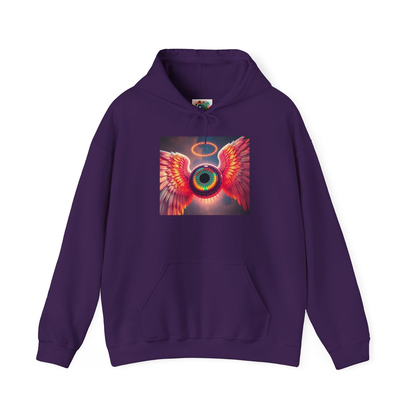 Hooded Sweatshirt - Angel Eye Design