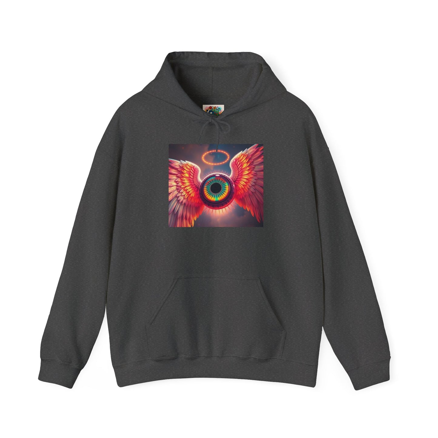 Hooded Sweatshirt - Angel Eye Design