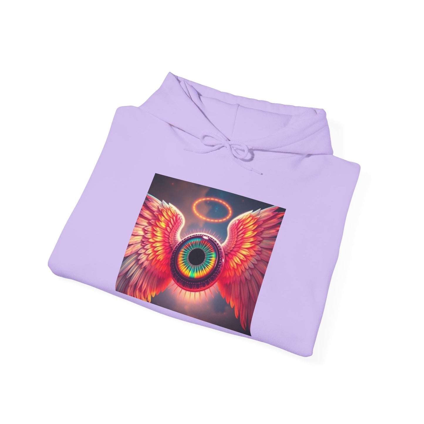Hooded Sweatshirt - Angel Eye Design