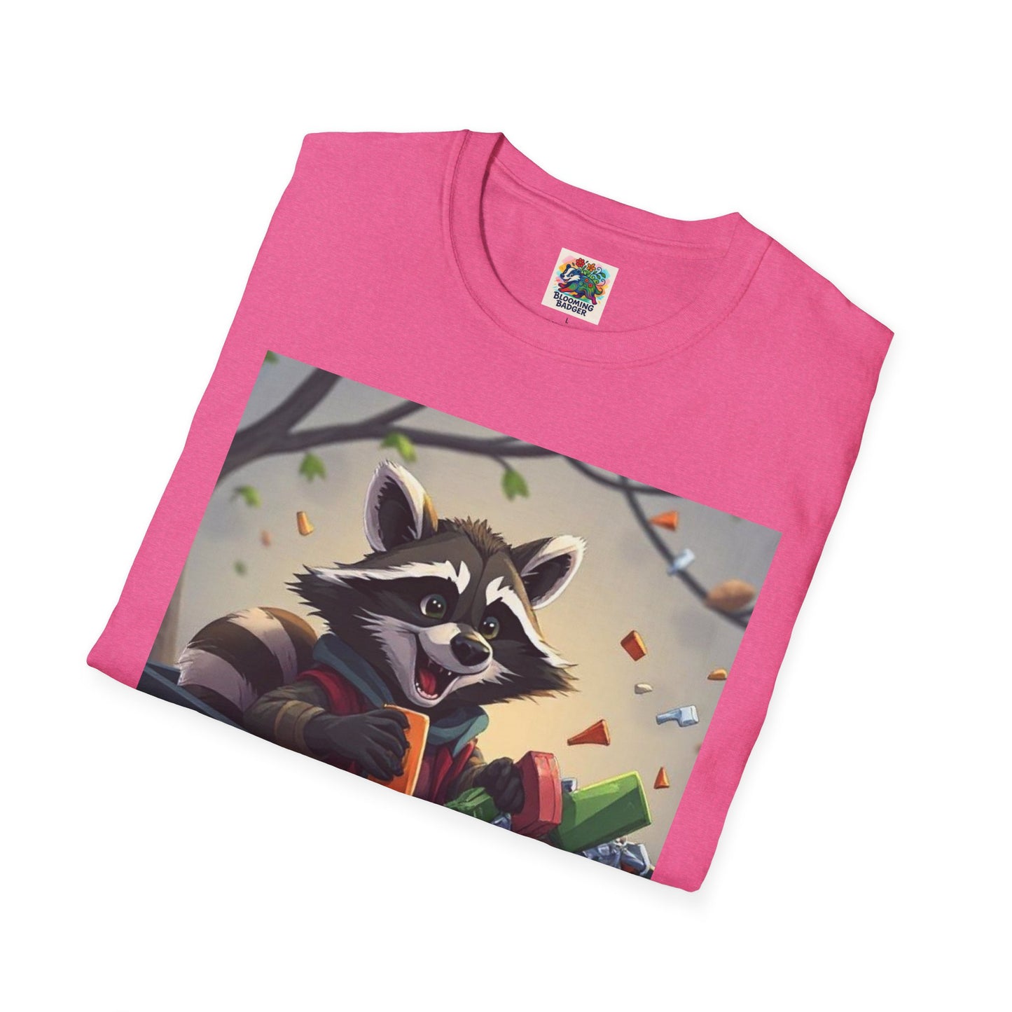 Raccoon Cartoon T-Shirt
