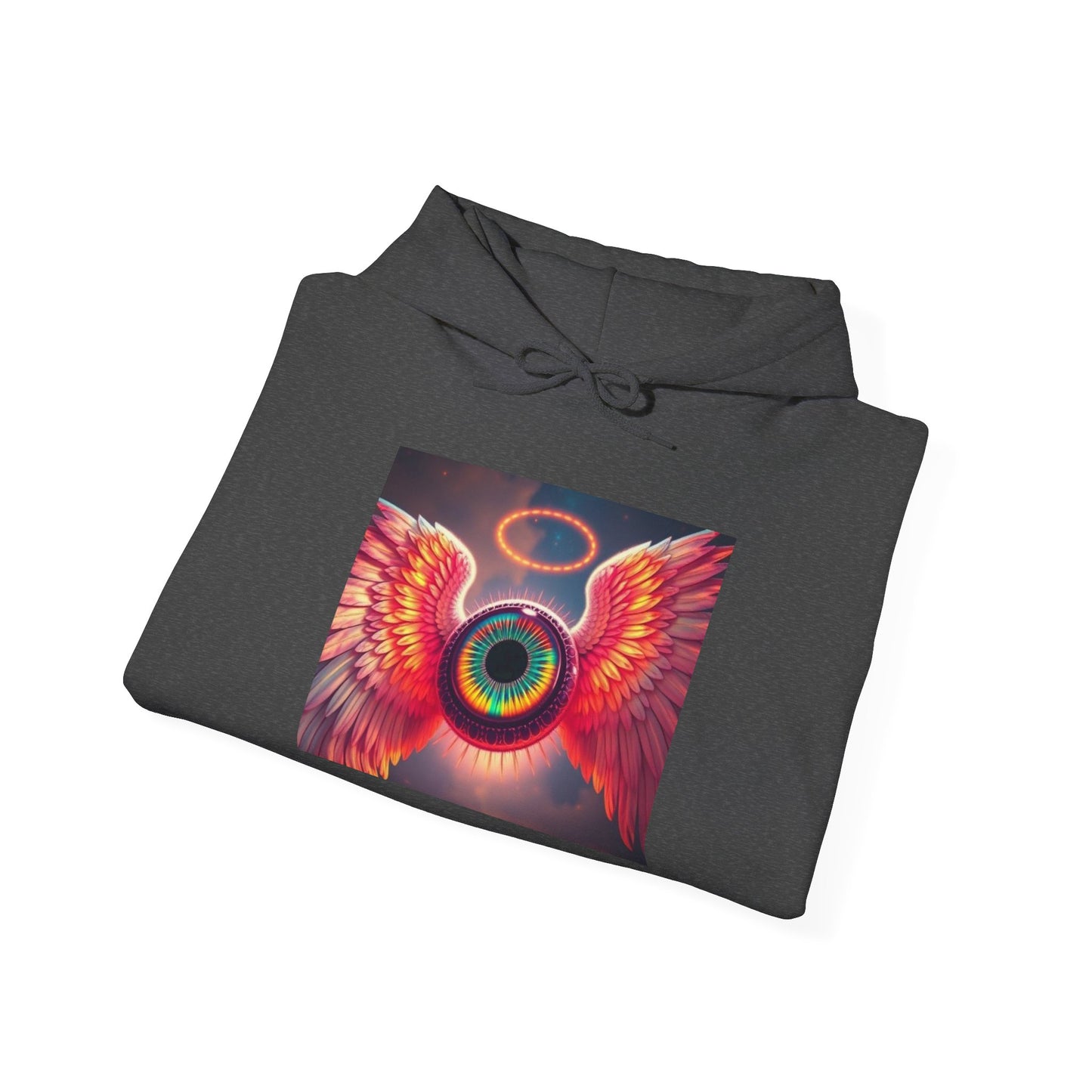 Hooded Sweatshirt - Angel Eye Design