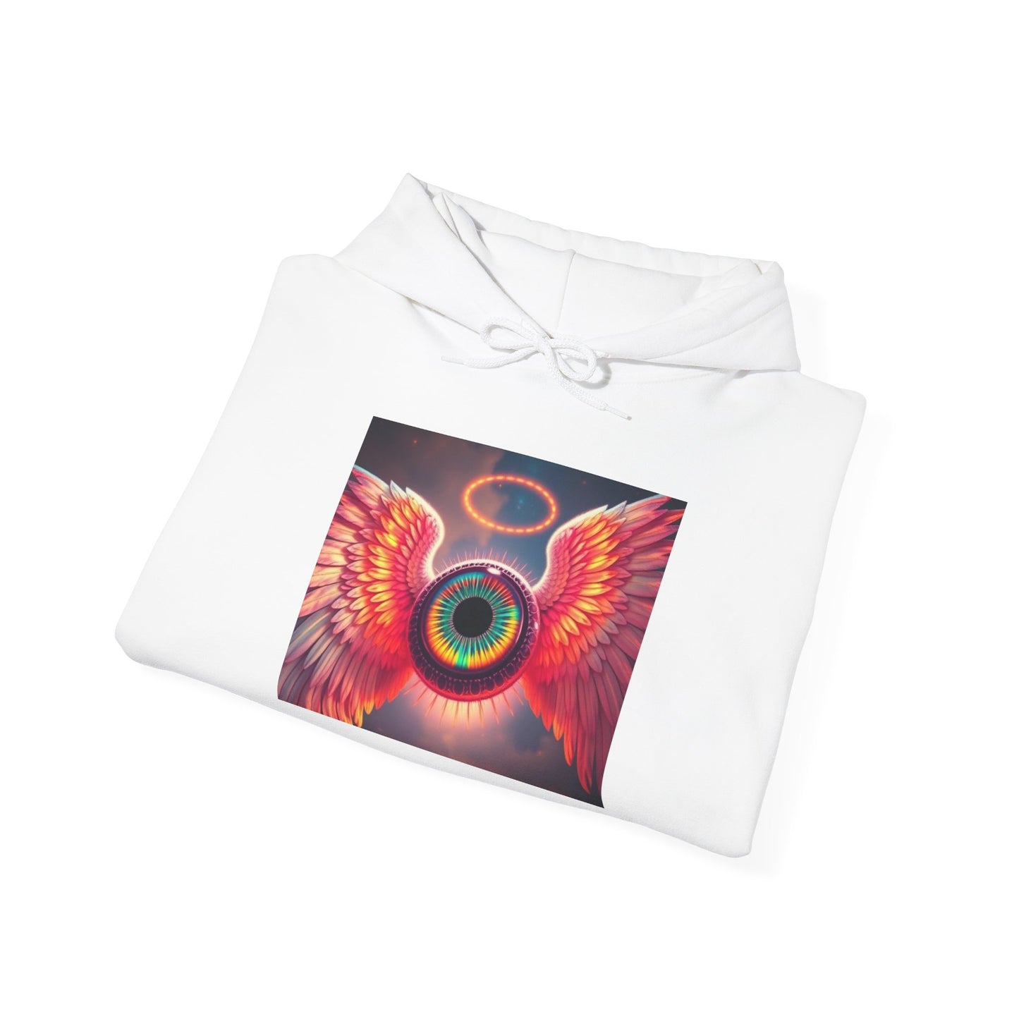 Hooded Sweatshirt - Angel Eye Design
