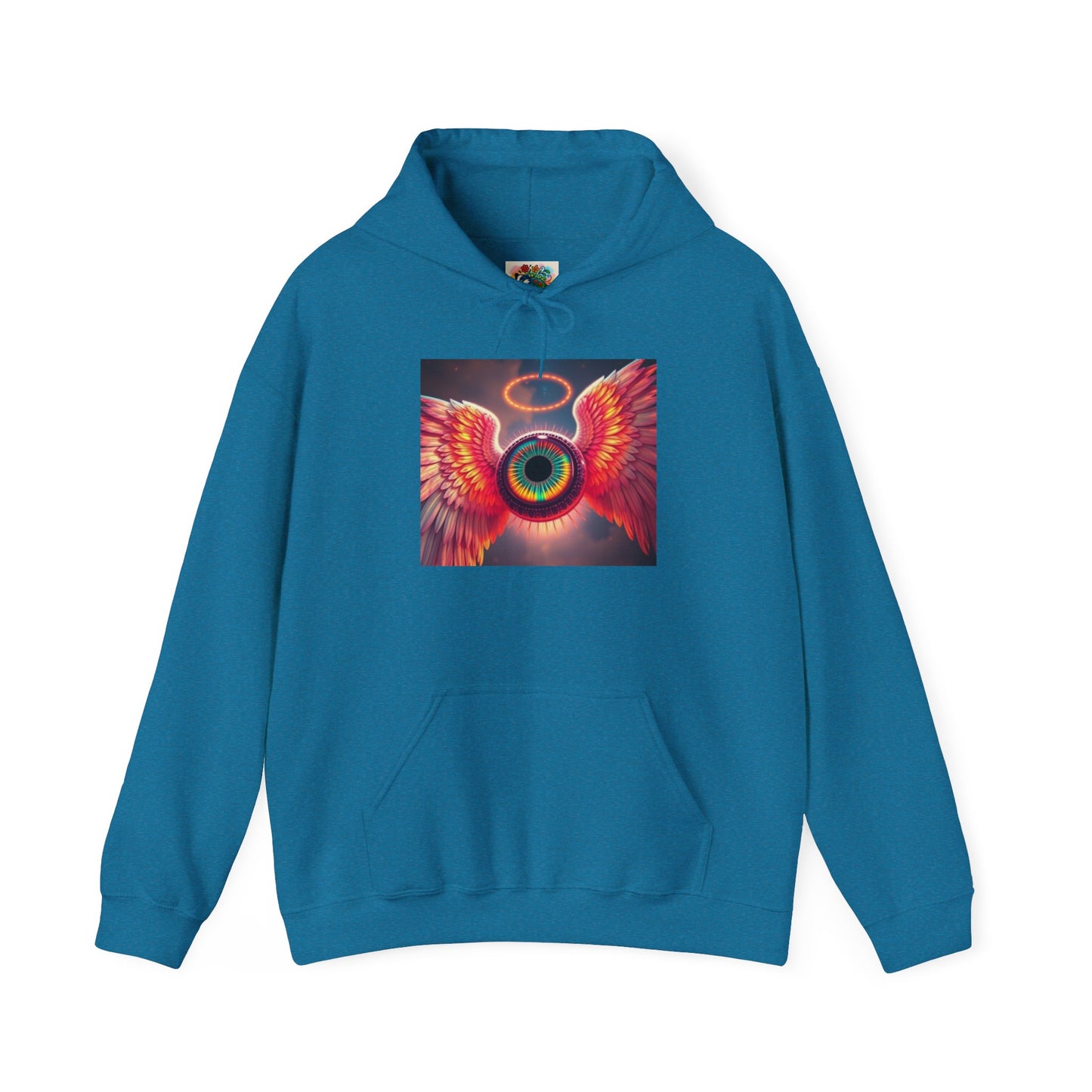 Hooded Sweatshirt - Angel Eye Design