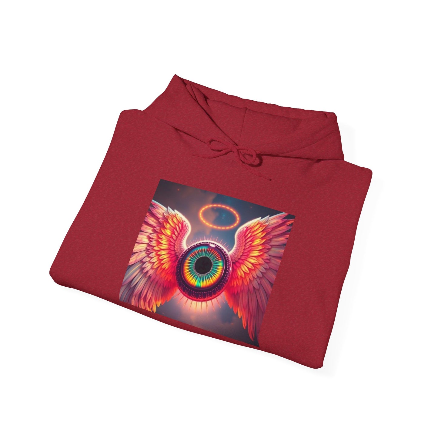 Hooded Sweatshirt - Angel Eye Design
