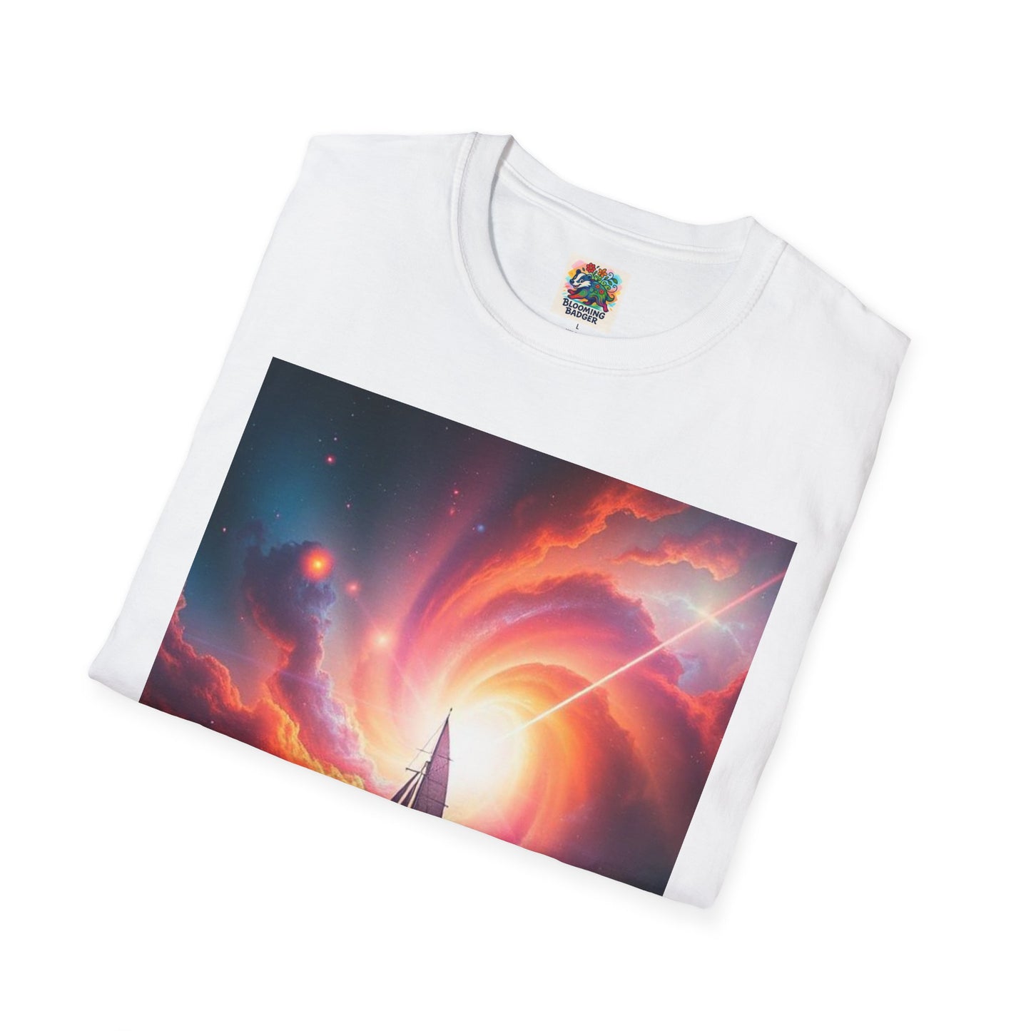 Sailboat Nebula T-Shirt
