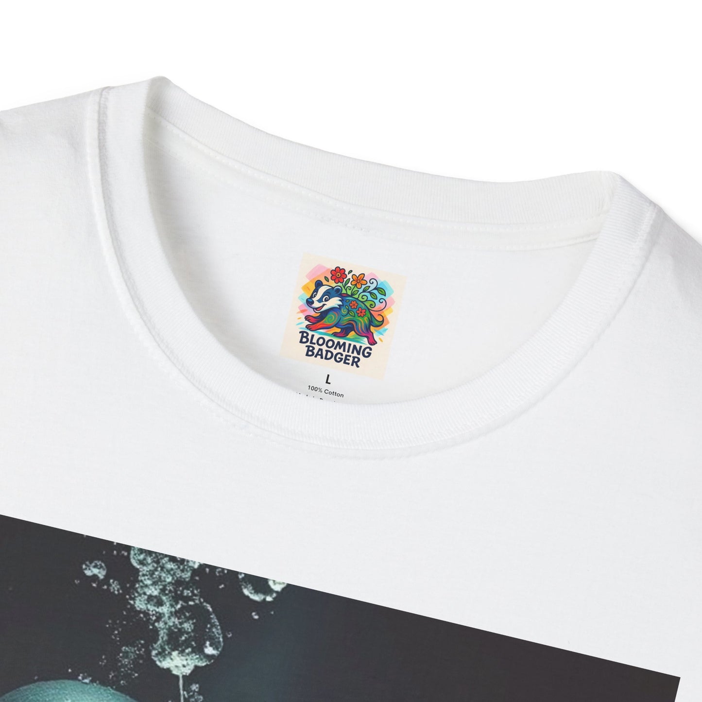 Diver Softstyle T-Shirt - Deep Sea Newspaper Reader