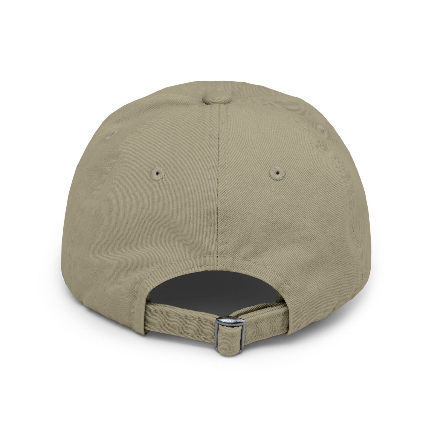 Distressed Cap - Colorful Moth Skull Design