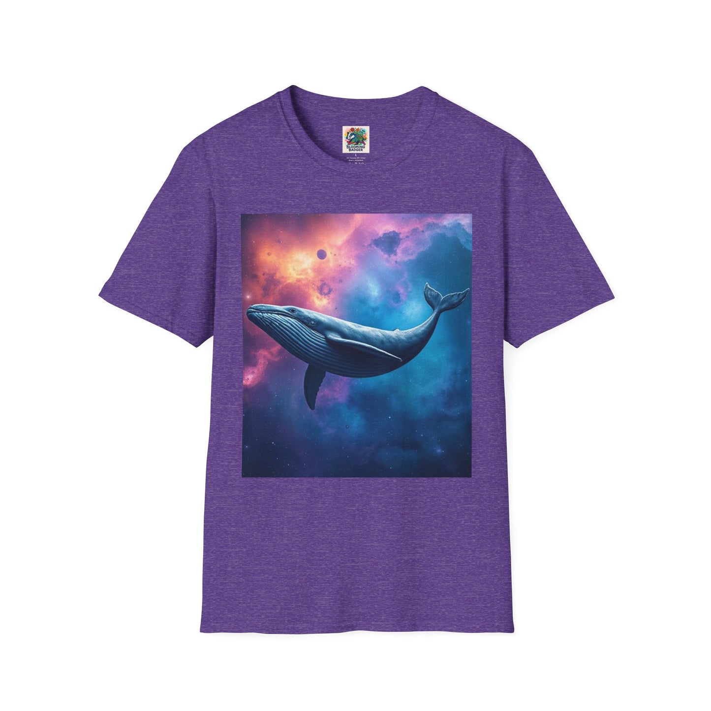 Space Whale Unisex T-Shirt - Cosmic Ocean Graphic Tee