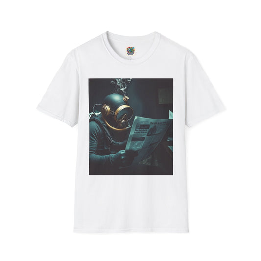 Diver Softstyle T-Shirt - Deep Sea Newspaper Reader