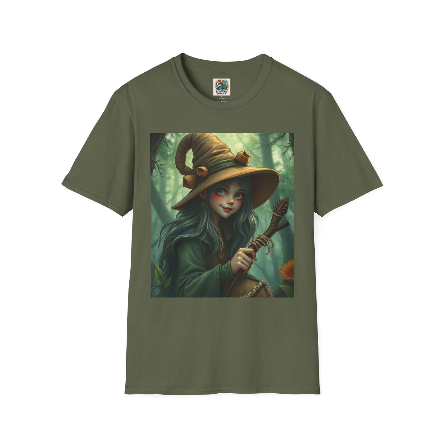 T-Shirt Pixie Forest Witch Design