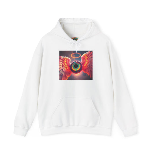 Hooded Sweatshirt - Angel Eye Design