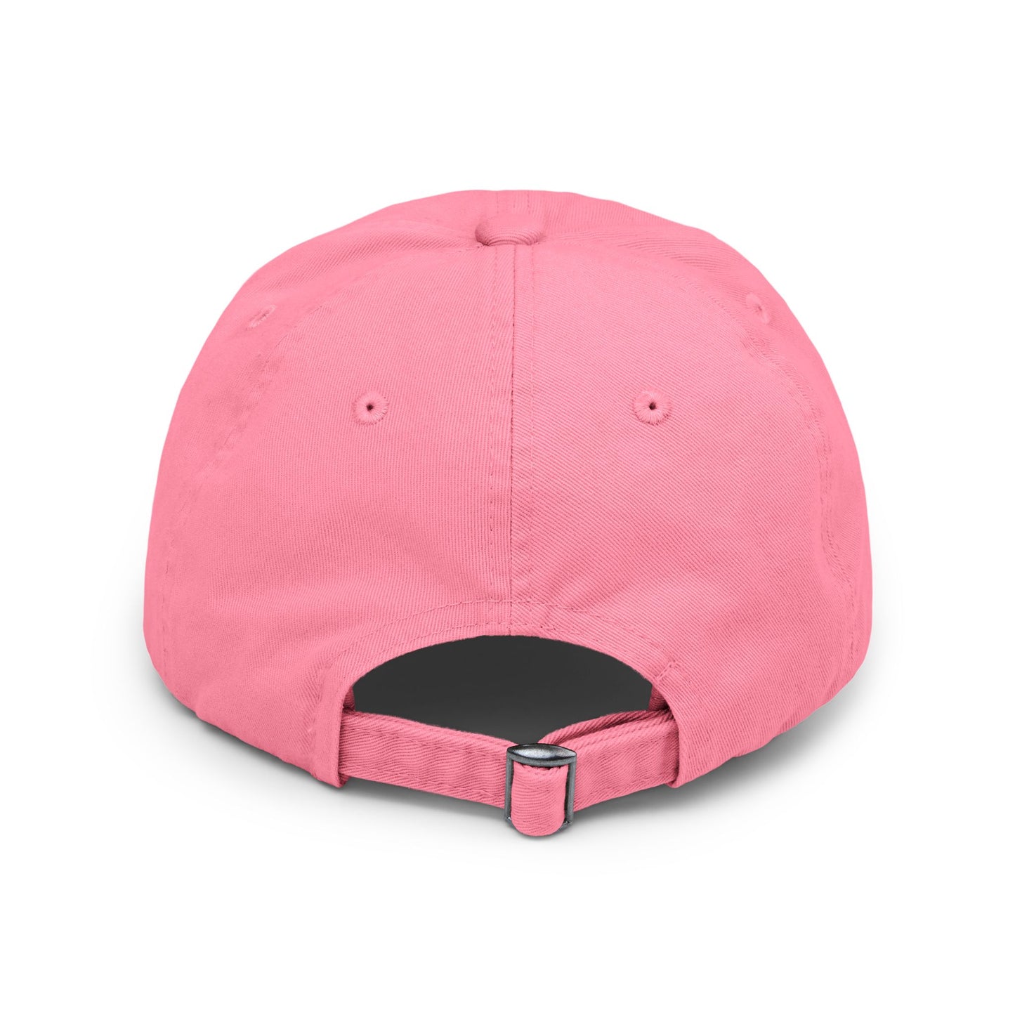 Distressed Cap - Colorful Moth Skull Design
