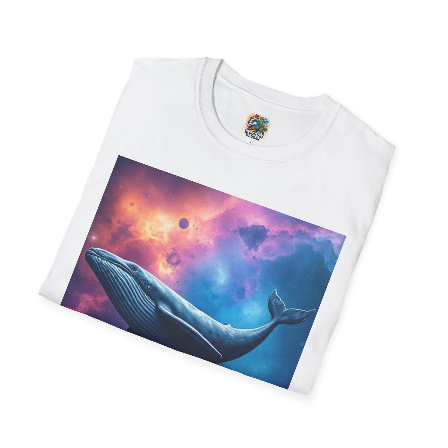 Space Whale Unisex T-Shirt - Cosmic Ocean Graphic Tee