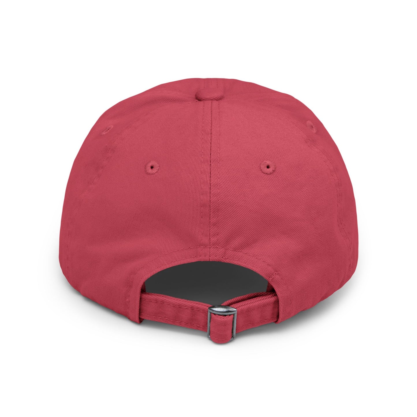 Distressed Cap - Colorful Moth Skull Design