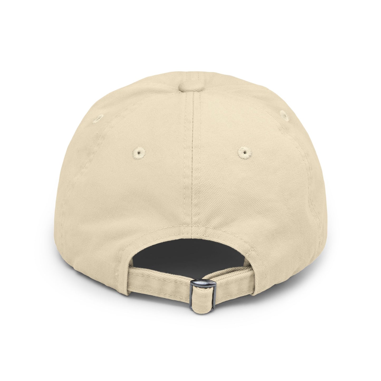 Distressed Cap - Colorful Moth Skull Design