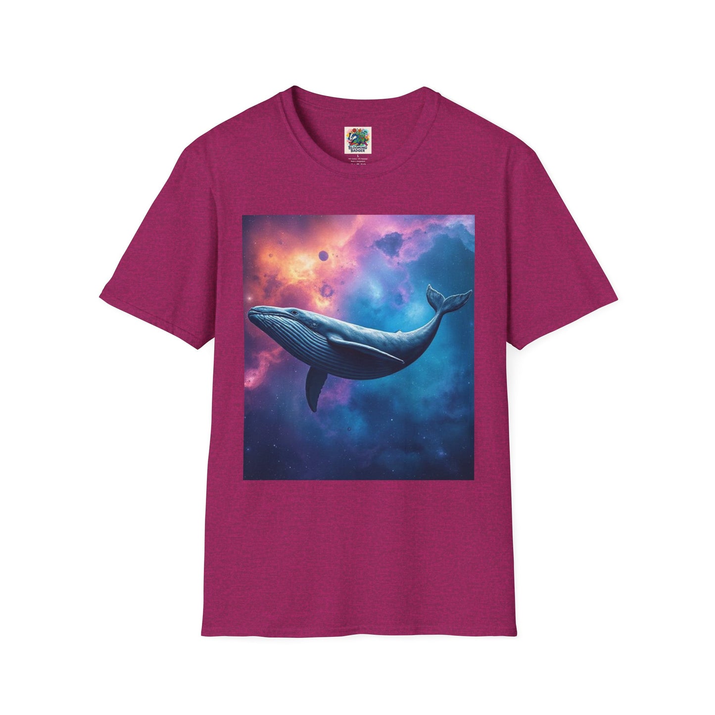 Space Whale Unisex T-Shirt - Cosmic Ocean Graphic Tee