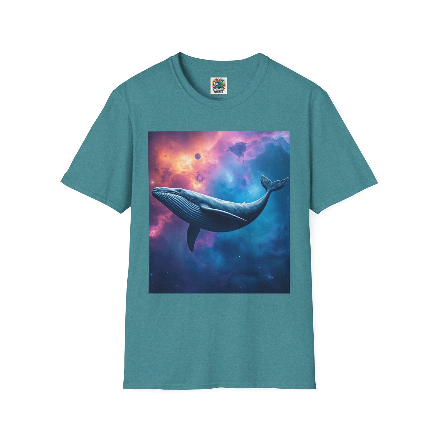 Space Whale Unisex T-Shirt - Cosmic Ocean Graphic Tee