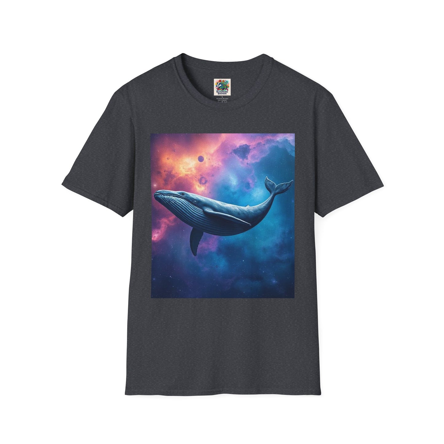 Space Whale Unisex T-Shirt - Cosmic Ocean Graphic Tee