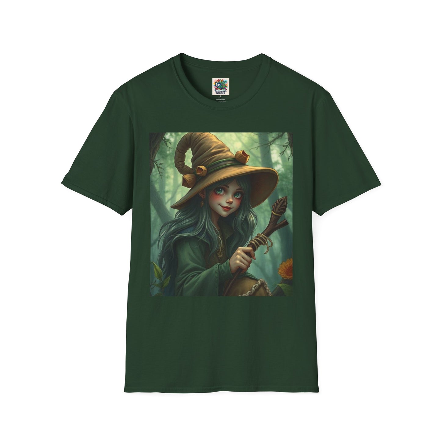 T-Shirt Pixie Forest Witch Design