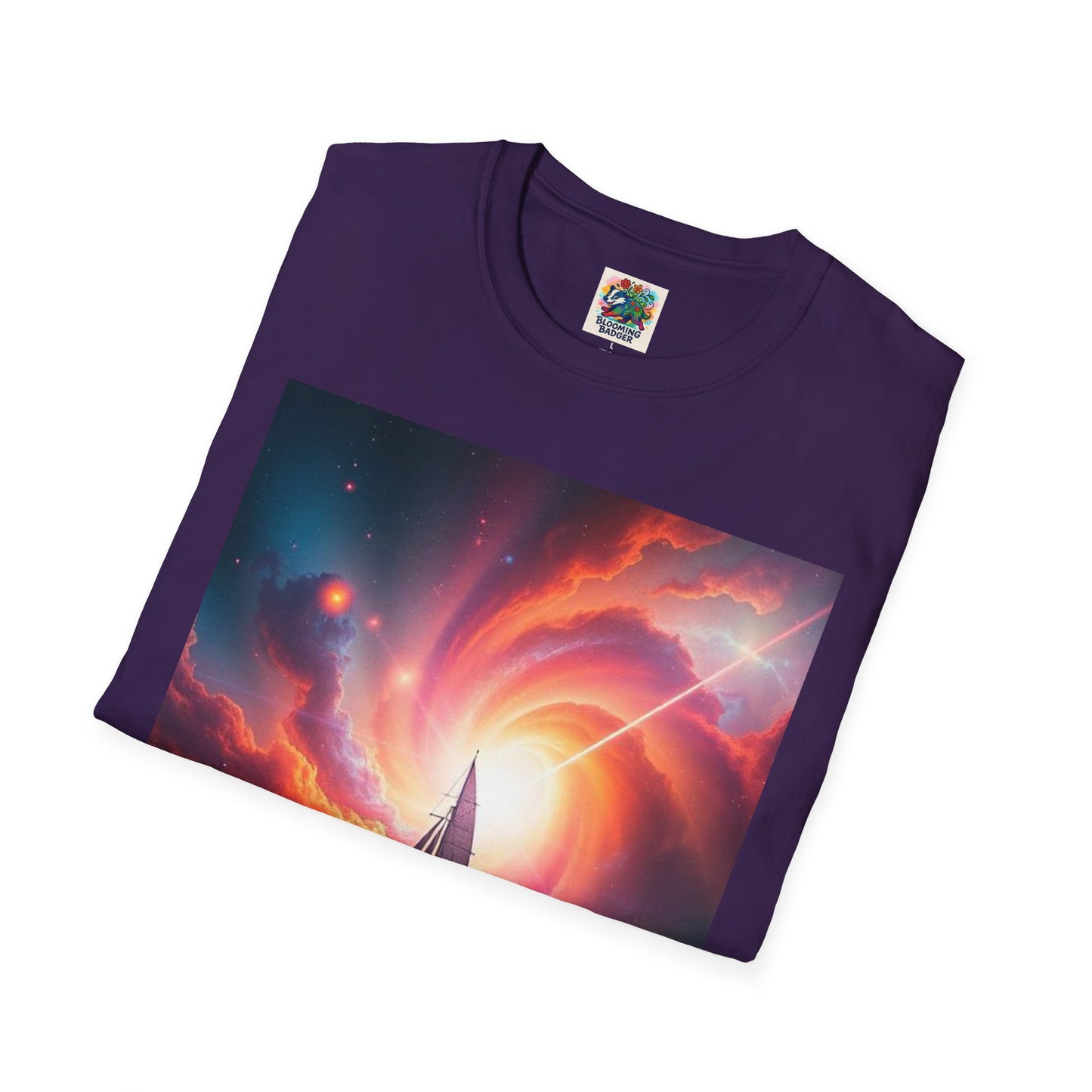 Sailboat Nebula T-Shirt