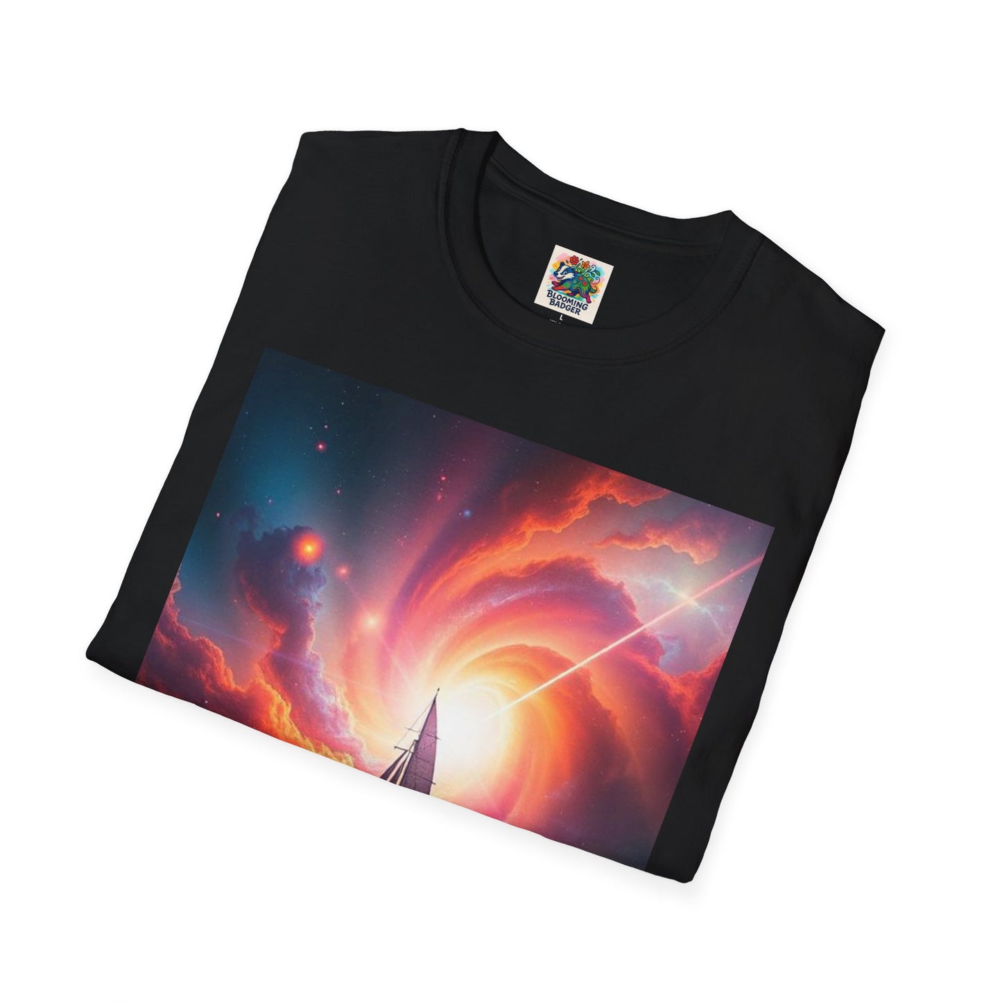 Sailboat Nebula T-Shirt