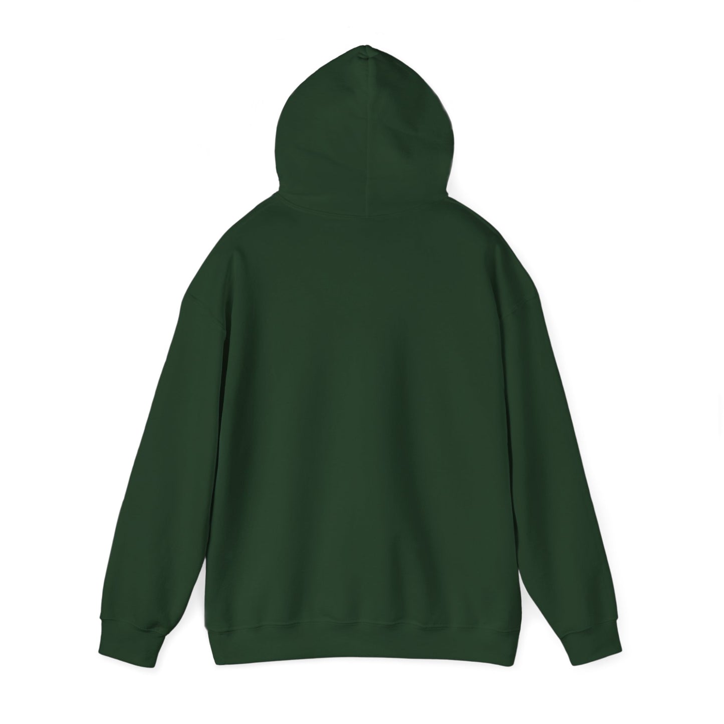 Hooded Sweatshirt - Retro Floral Badger Design