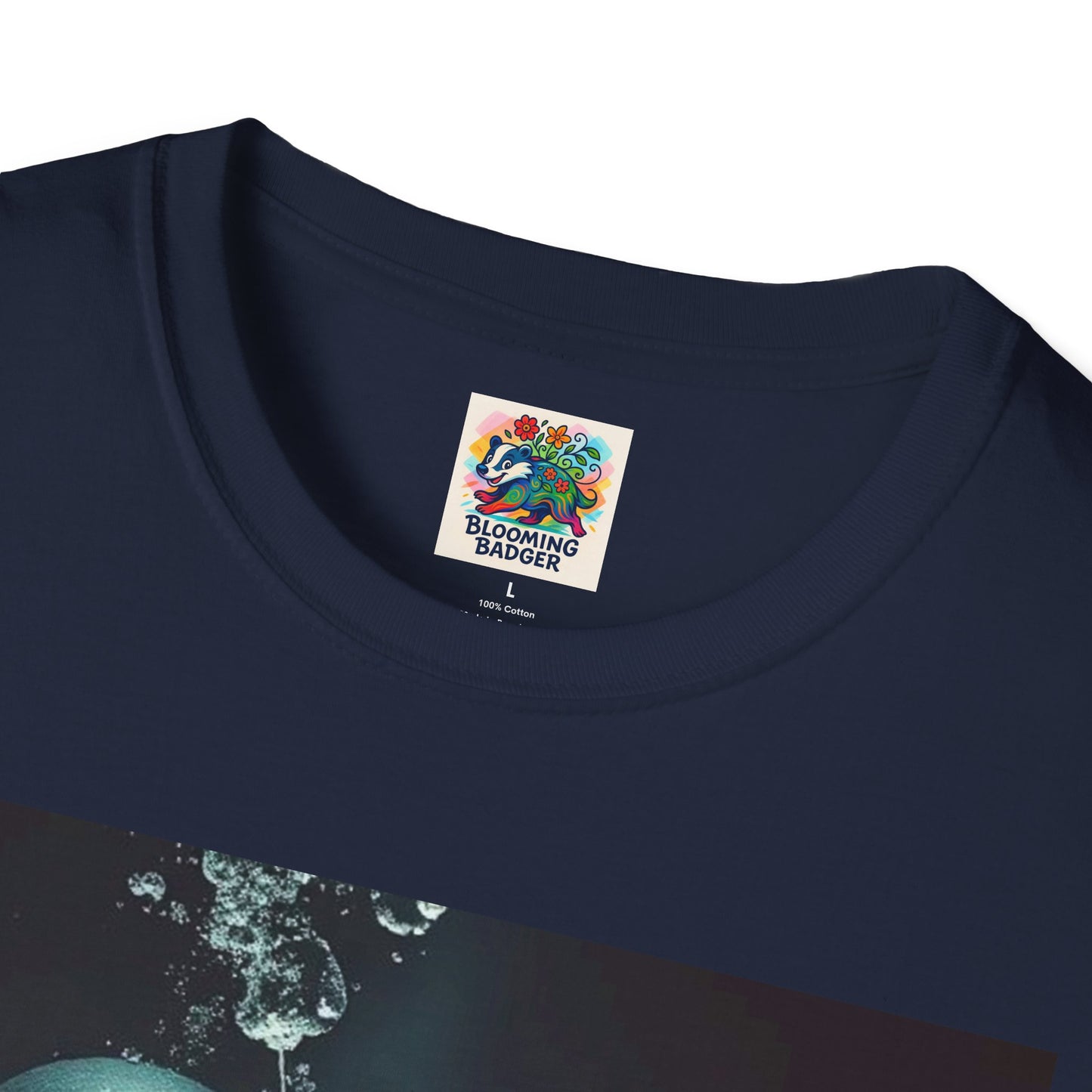 Diver Softstyle T-Shirt - Deep Sea Newspaper Reader
