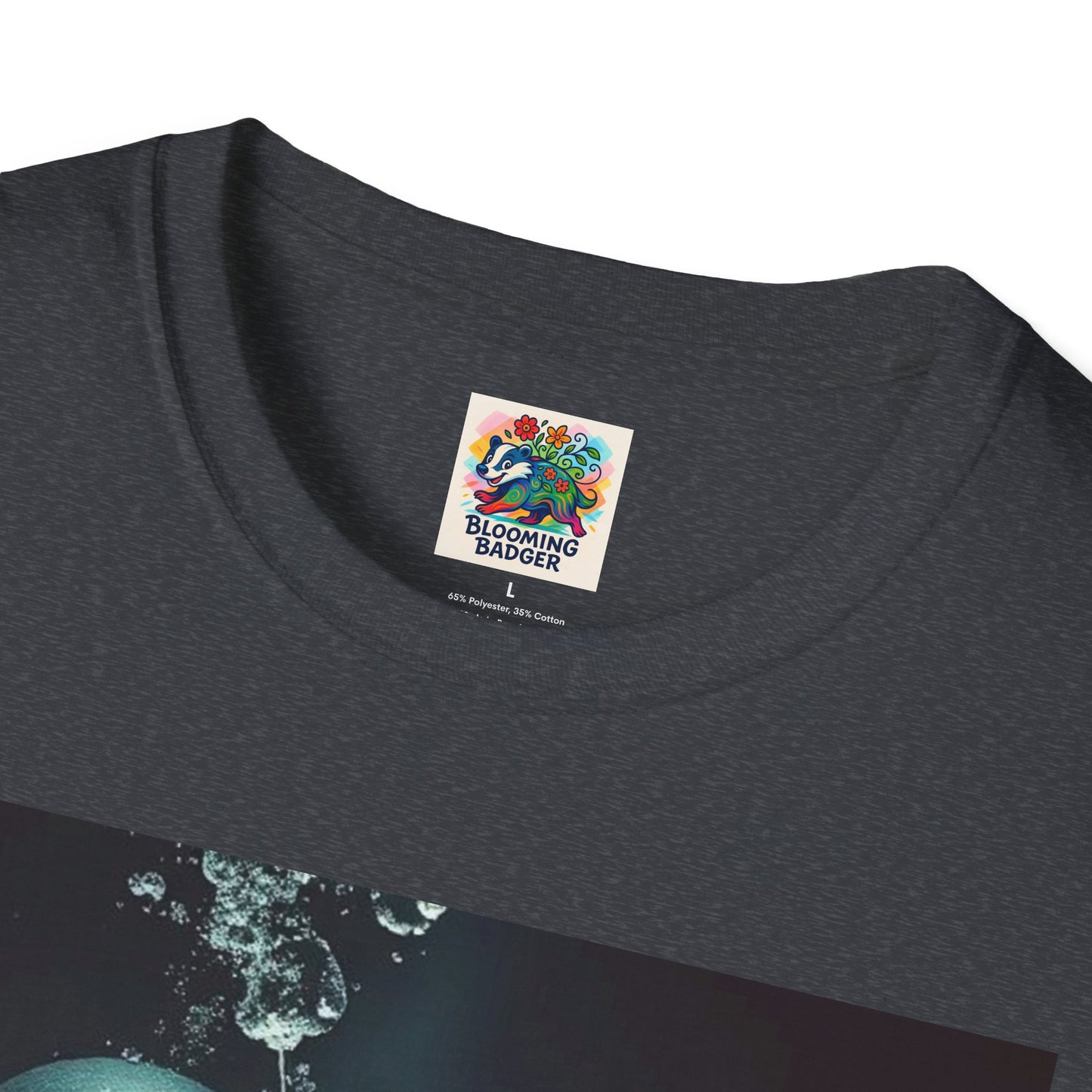 Diver Softstyle T-Shirt - Deep Sea Newspaper Reader