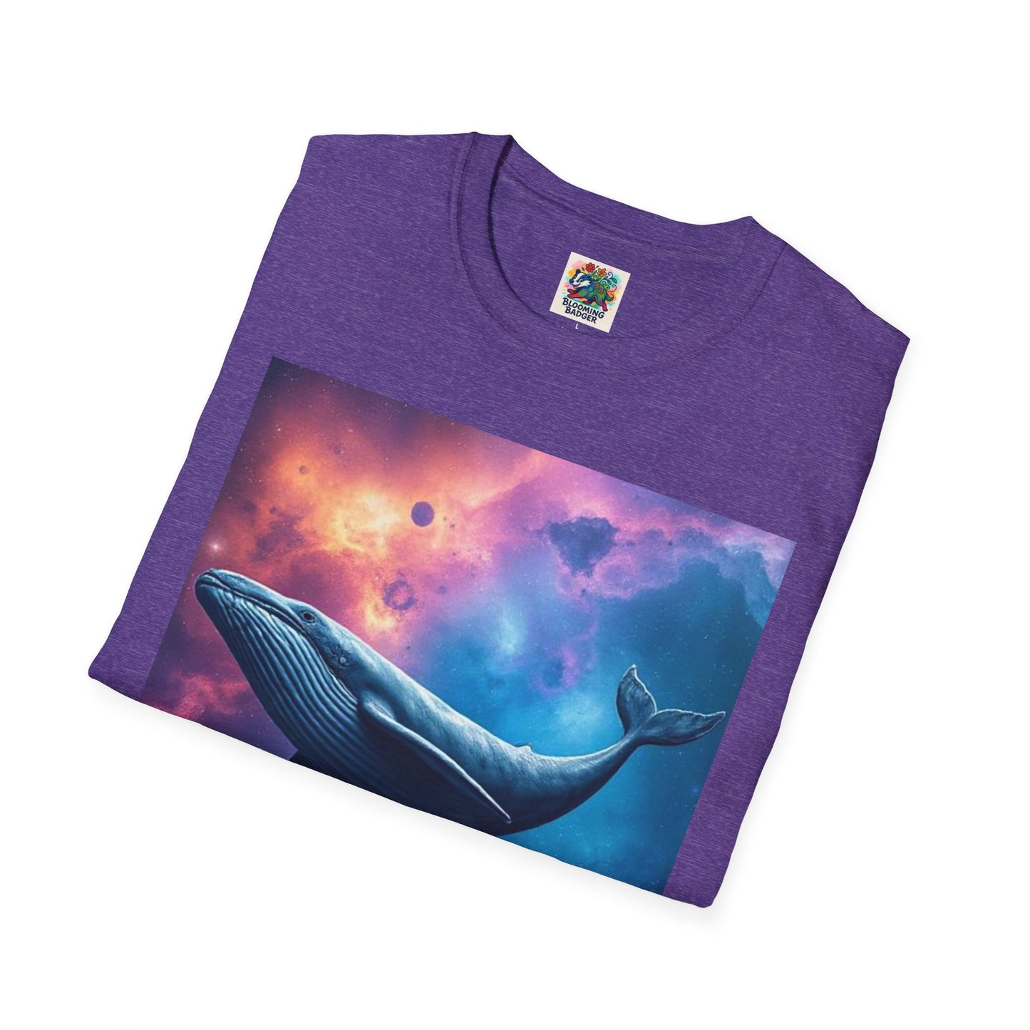 Space Whale Unisex T-Shirt - Cosmic Ocean Graphic Tee