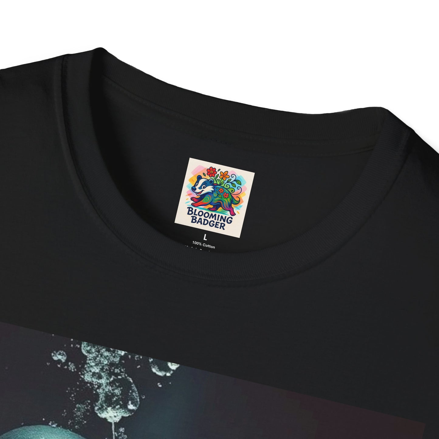 Diver Softstyle T-Shirt - Deep Sea Newspaper Reader