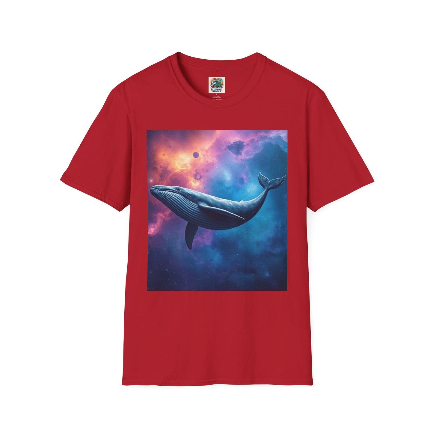 Space Whale Unisex T-Shirt - Cosmic Ocean Graphic Tee