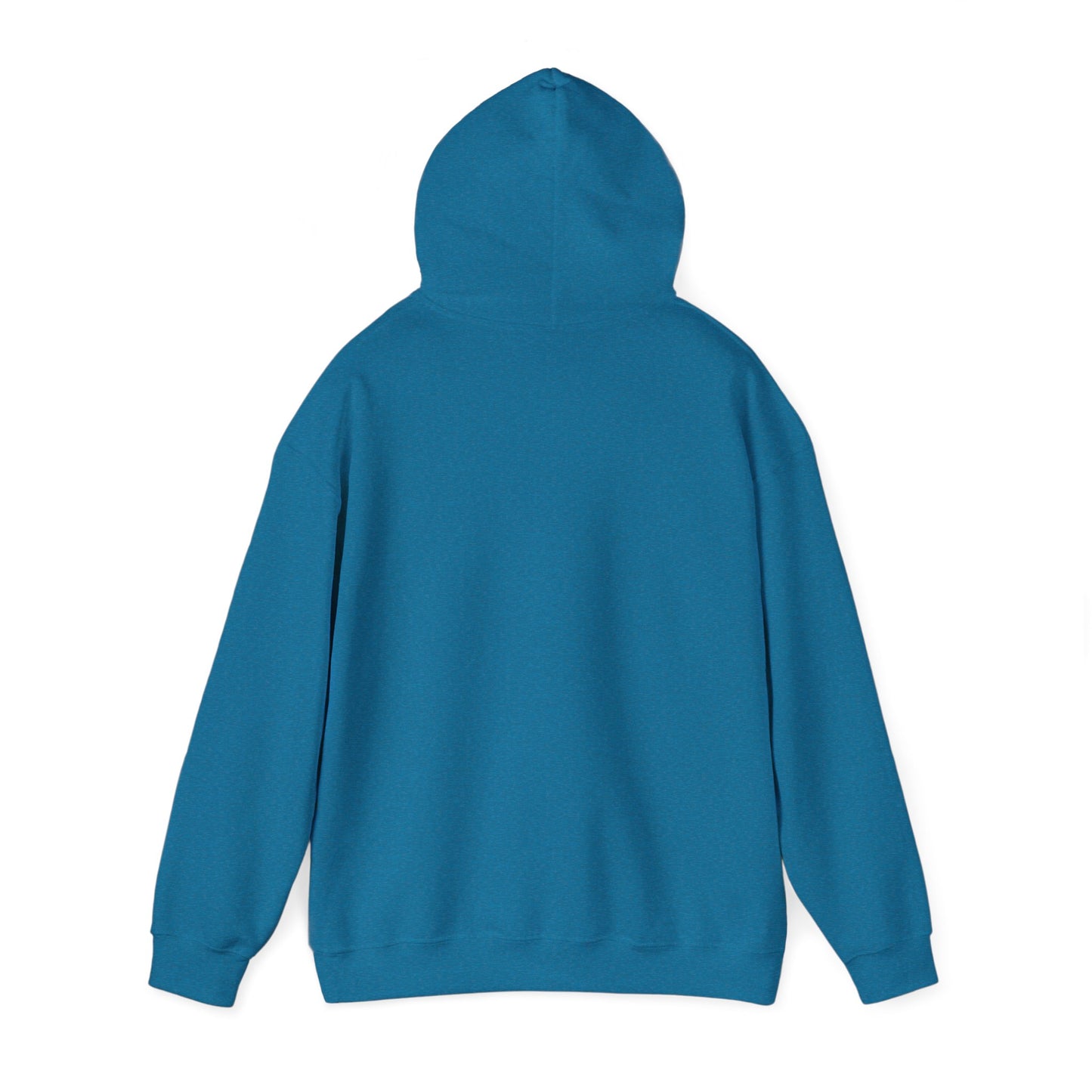 Hooded Sweatshirt - Retro Floral Badger Design
