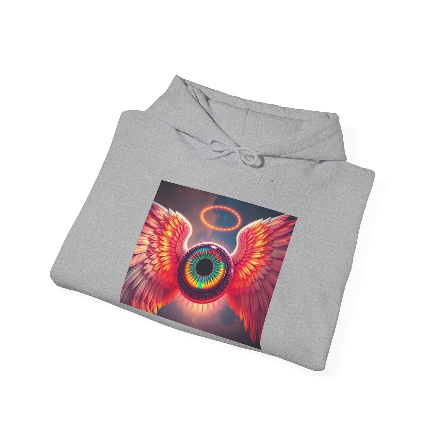Hooded Sweatshirt - Angel Eye Design