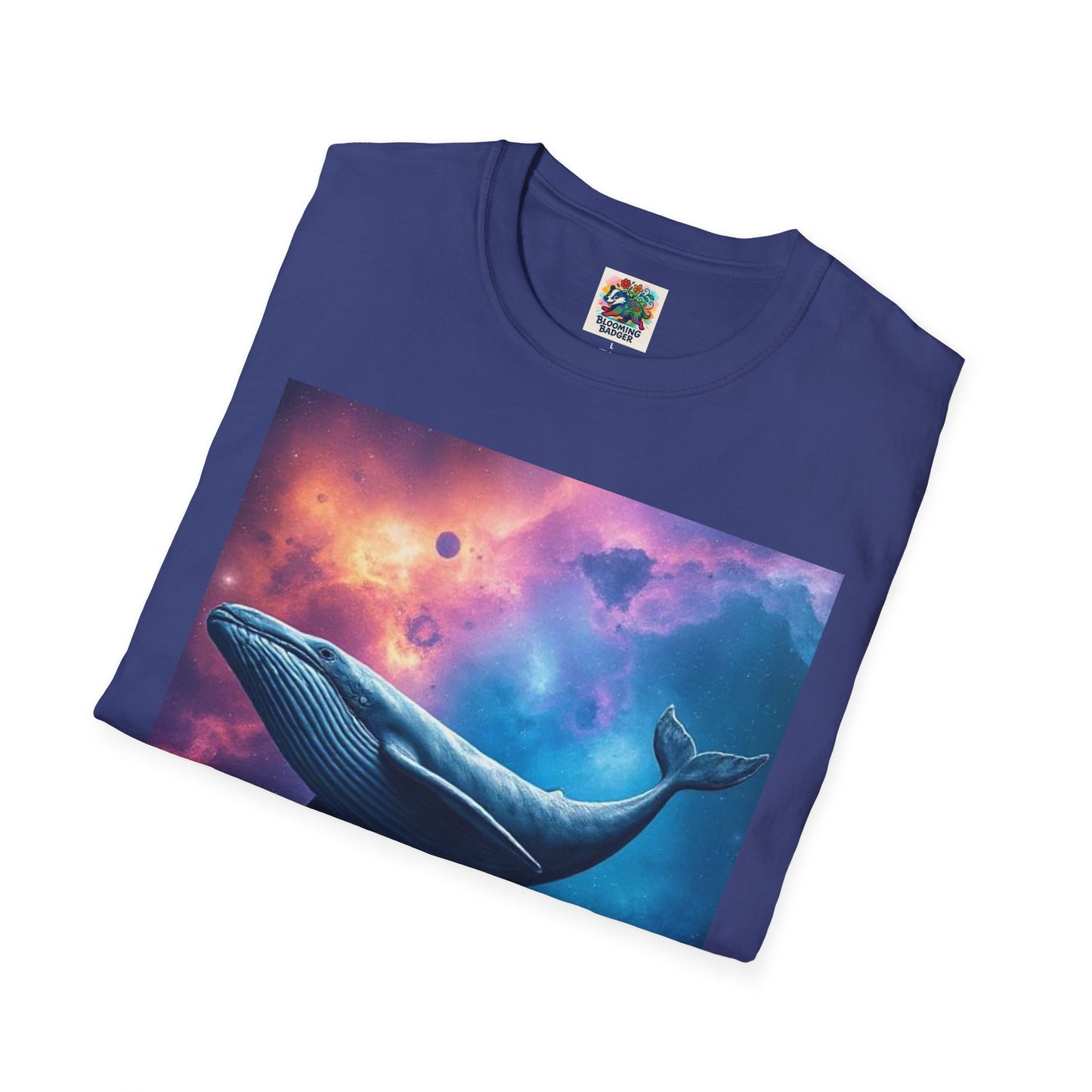 Space Whale Unisex T-Shirt - Cosmic Ocean Graphic Tee