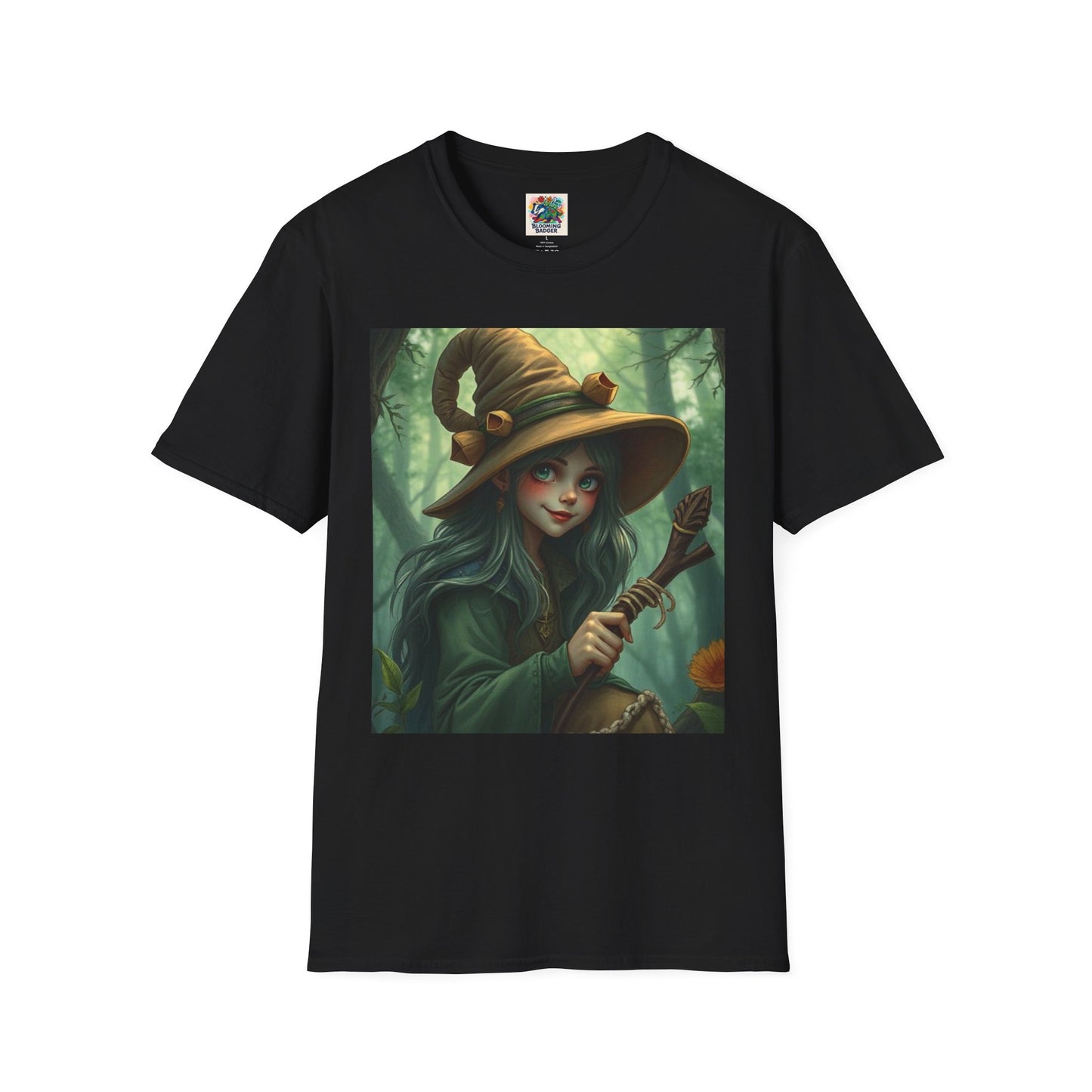 T-Shirt Pixie Forest Witch Design