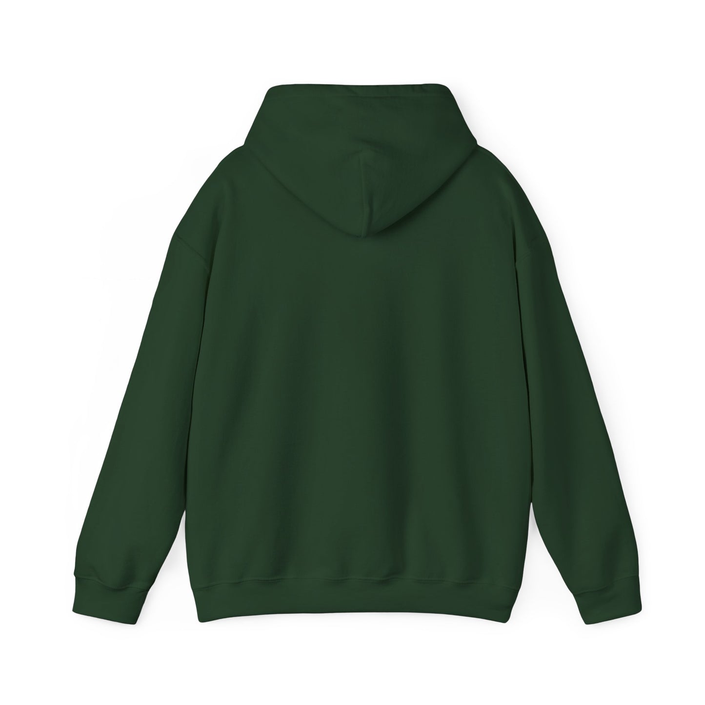 Hooded Sweatshirt - Retro Floral Badger Design