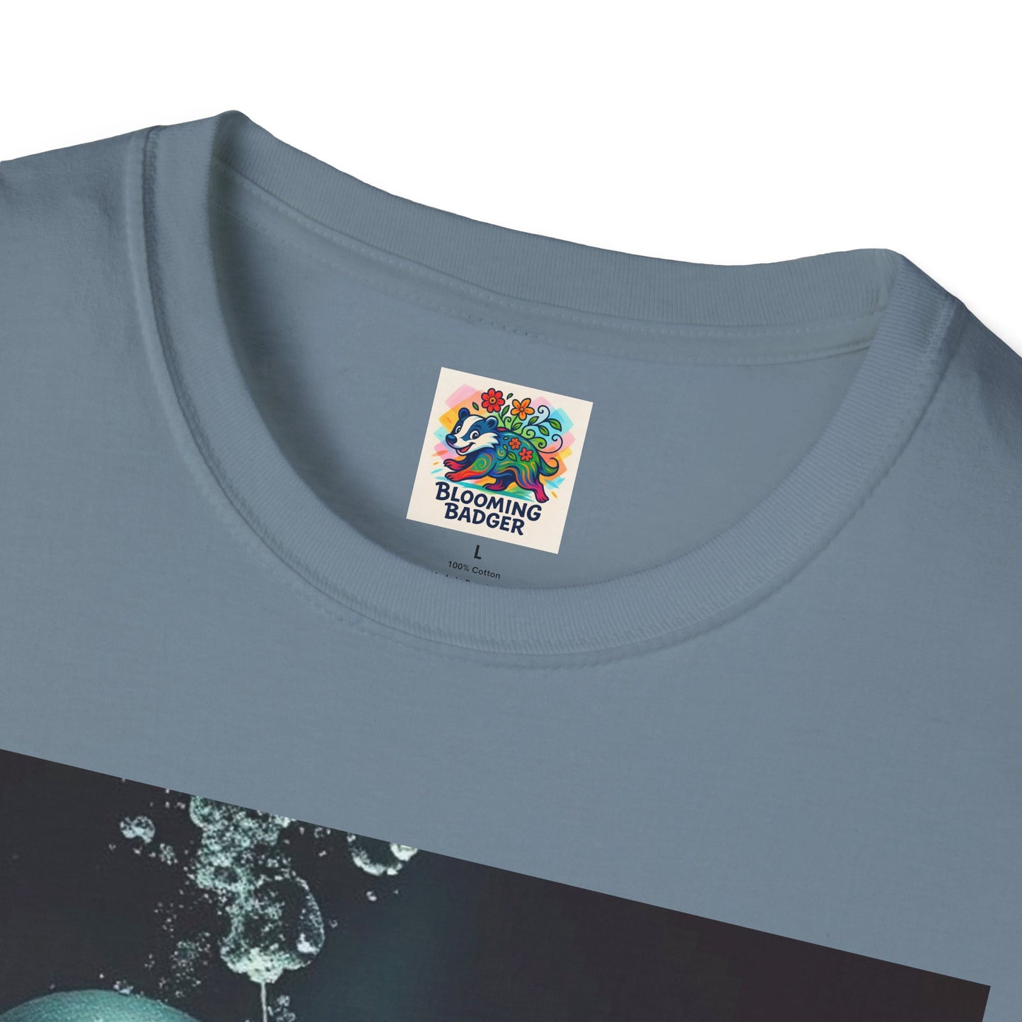 Diver Softstyle T-Shirt - Deep Sea Newspaper Reader